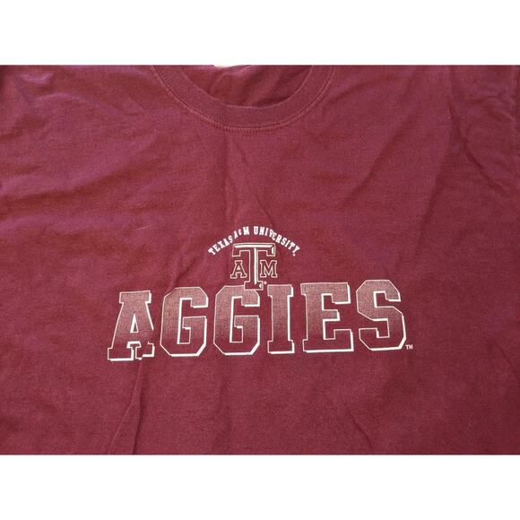 Texas A & M University T-Shirt Size Large Aggies - 0422i71 - Picture 2 of 3